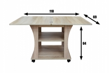 СТОЛ ЖУРНАЛЬНЫЙ РАСКЛАДНОЙ СЖ-2 4 СТОЛ ЖУРНАЛЬНЫЙ РАСКЛАДНОЙ СЖ-2 4