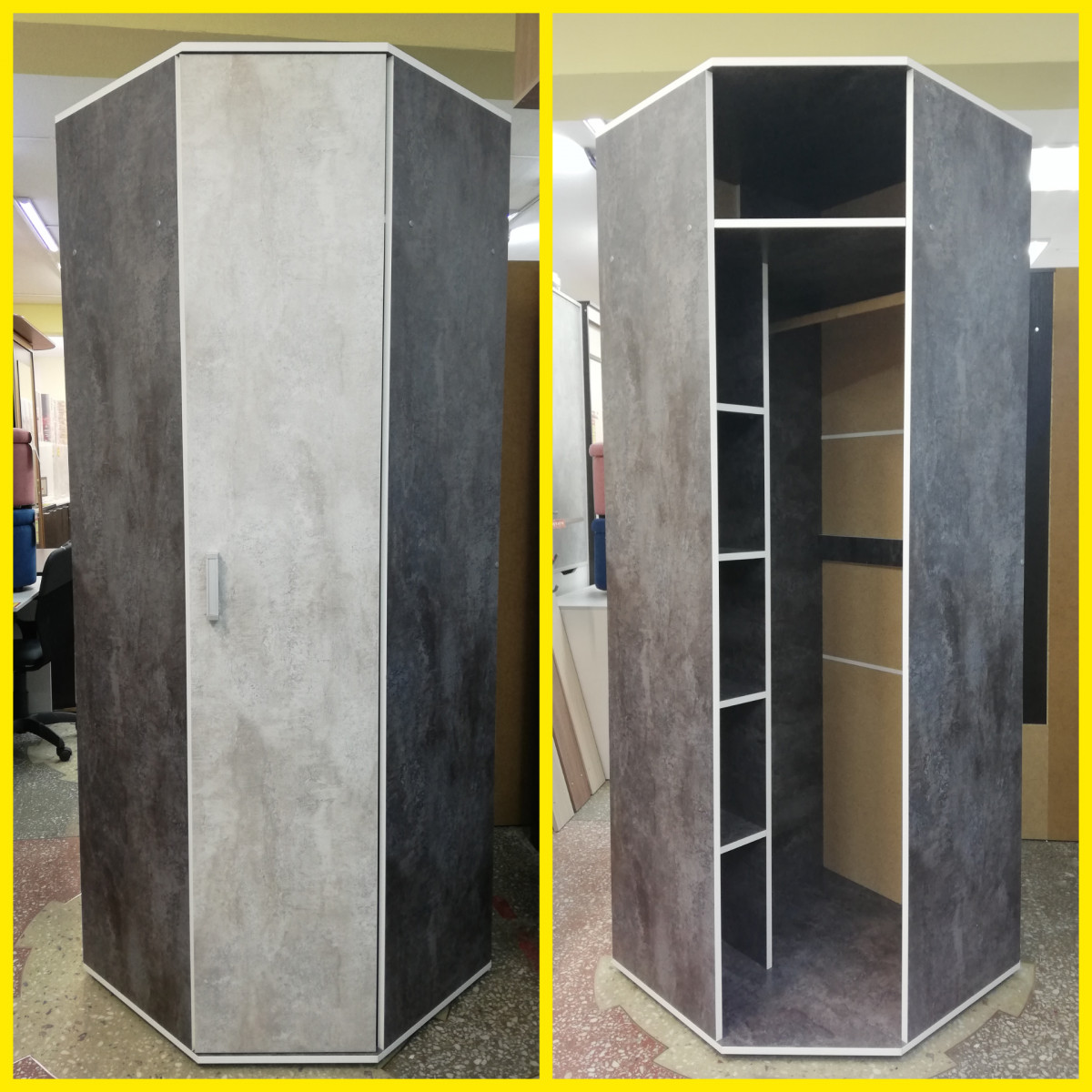 ШКАФ УГЛОВОЙ "БЕЛЛА" ШКАФ УГЛОВОЙ "БЕЛЛА"