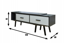 ТУМБА РАЗДВИЖНАЯ "ПЕРФЕКТ" 1