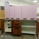 Кухня Диор 1,8м. Лаванда/Крафт табачный 6 Кухня Диор 1,8м. Лаванда/Крафт табачный 6