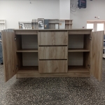 КОМОД "НОРД" №3 (ДУБ КРАФТ СЕРЫЙ) 0