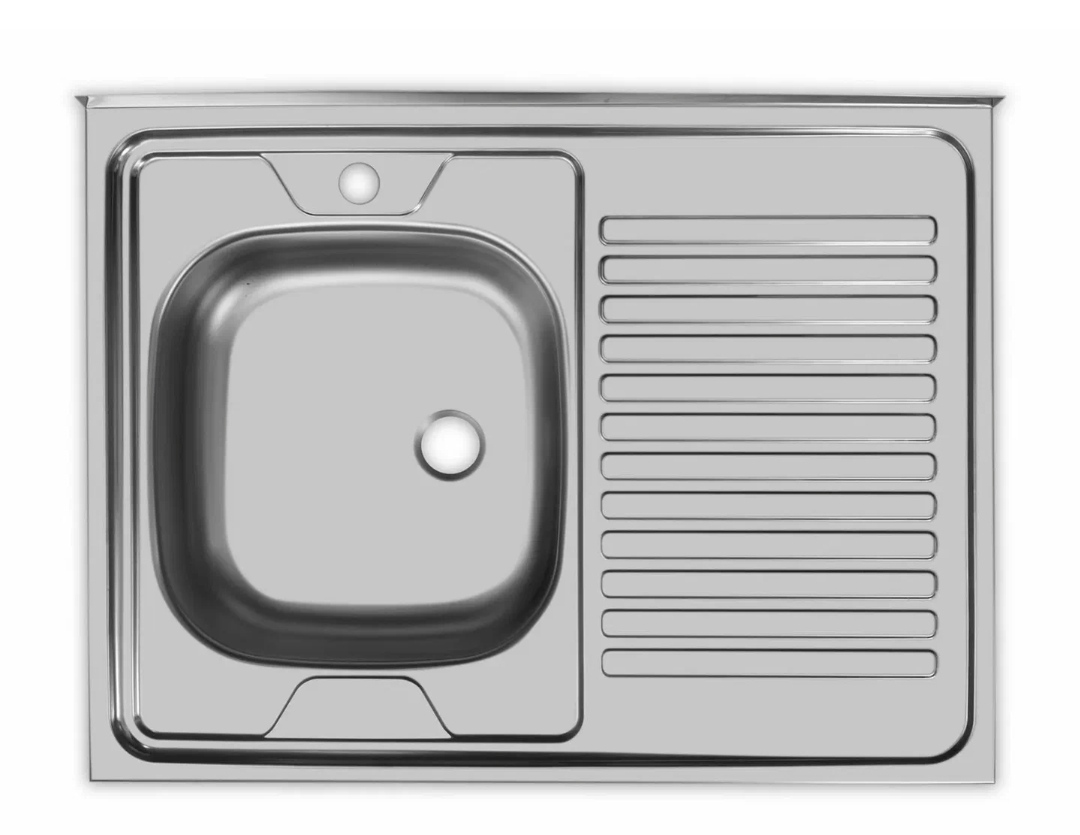 Мойка накладная 80*60