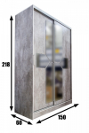 Шкаф-купе ШК-205 0