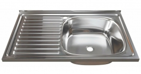 Мойка накладная 80*60 0