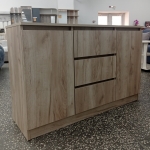 КОМОД "НОРД" №3 (ДУБ КРАФТ СЕРЫЙ) 2