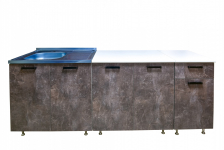 Кухня "Рио" Бетон 2.0 2