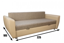 Диван евро-книга Милан 1