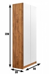 ШКАФ УГЛОВОЙ ЧЕЛСИ COLOR 1