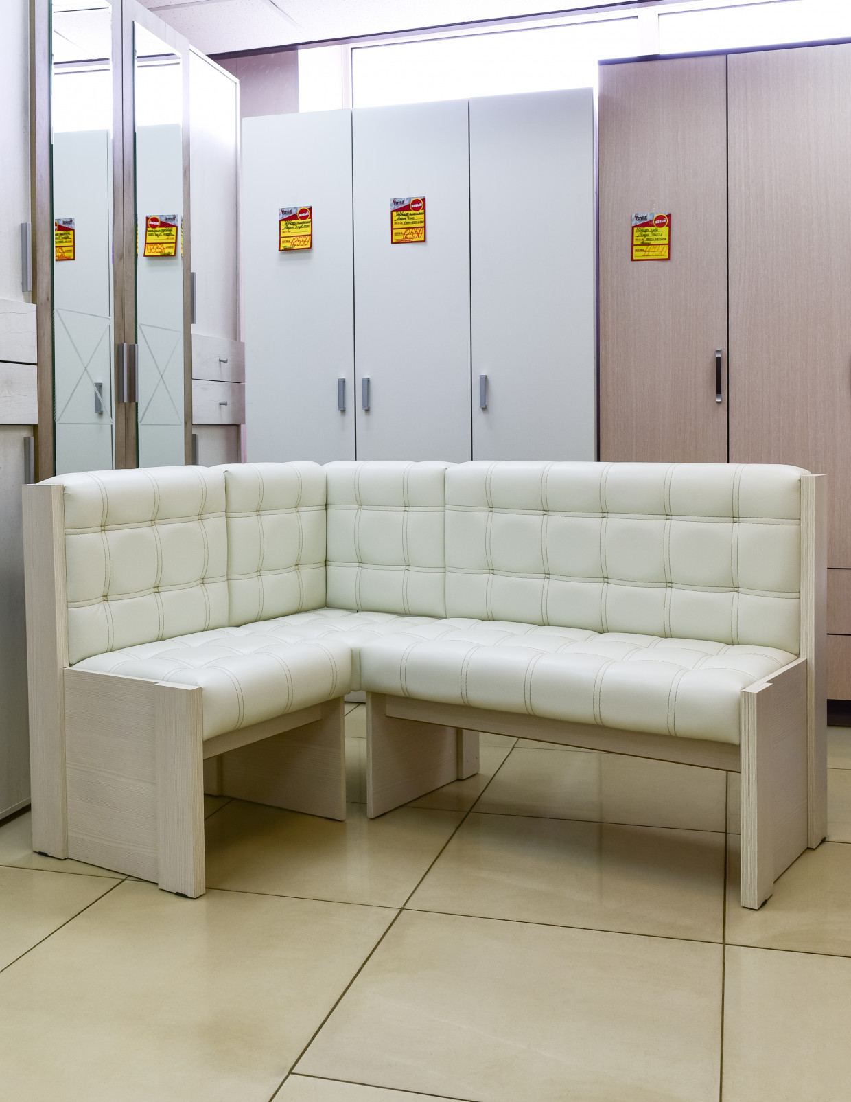 СКАМЬЯ УГЛОВАЯ "КВАДРО"