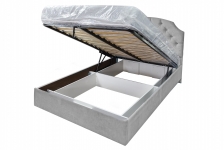 КРОВАТЬ "ГАММА" 1,6М С ПОД.МЕХАНИЗМОМ 2 КРОВАТЬ "ГАММА" 1,6М С ПОД.МЕХАНИЗМОМ 2