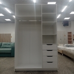 ШКАФ ПЛАТЯНОЙ "ЛИБЕРТИ" (БЕЛЫЙ) 1