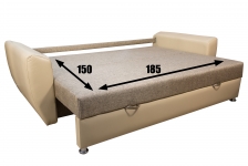 Диван евро-книга Милан 2