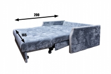 Диван малогабаритный Юнайт 3