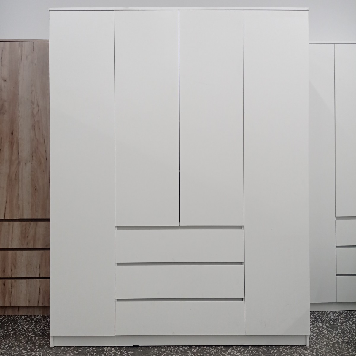 ШКАФ ПЛАТЯНОЙ "НОРД" 1,6 (БЕЛЫЙ)