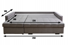 Диван угловой Грейс 3