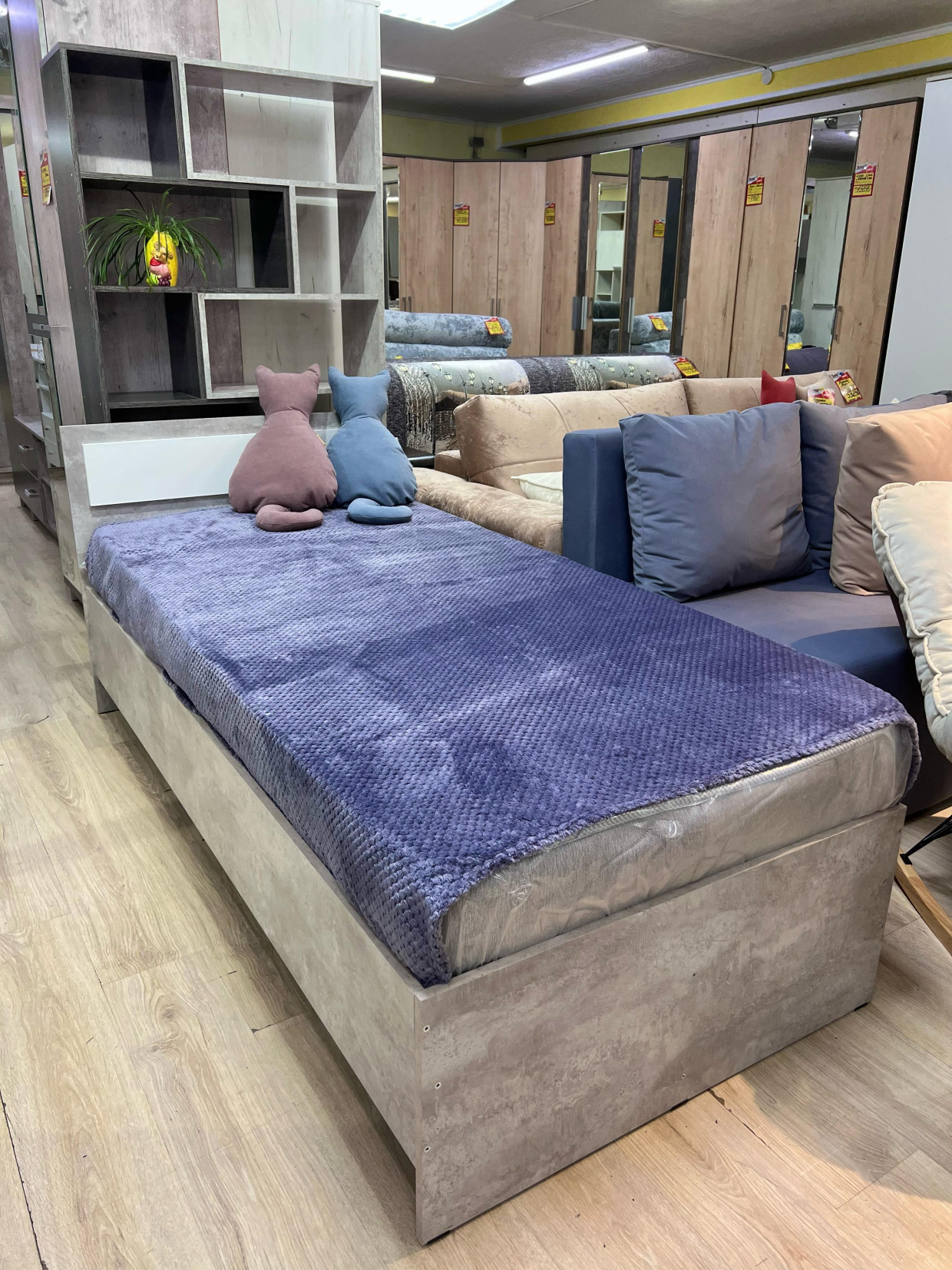 Кровать 1-сп Лето