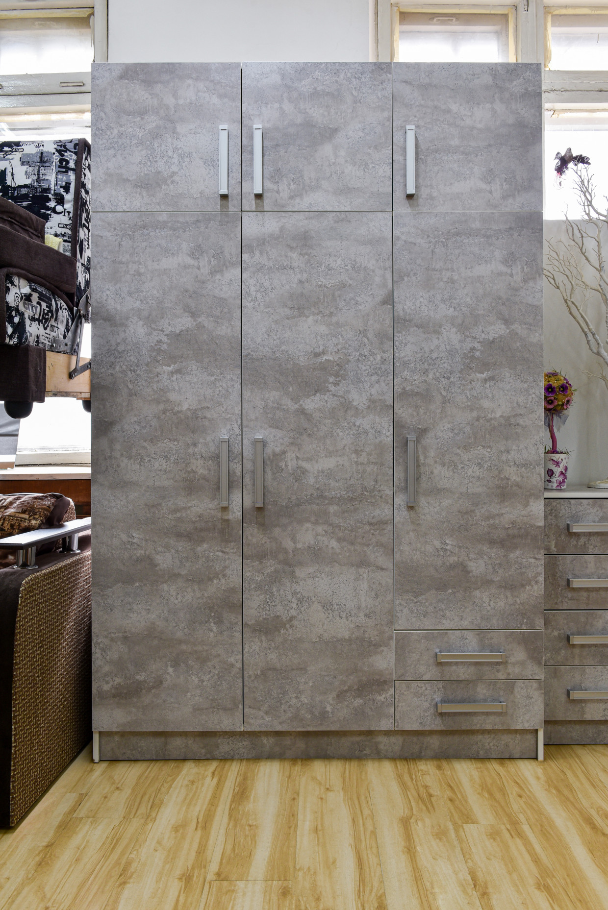 ШКАФ ПЛАТЯНОЙ С АНТРЕСОЛЬЮ ШК-303 ШКАФ ПЛАТЯНОЙ С АНТРЕСОЛЬЮ ШК-303