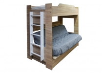 КРОВАТЬ 2х ярус "БОННЕЛЬ" ДВУХЯРУСНАЯ 1 КРОВАТЬ 2х ярус "БОННЕЛЬ" ДВУХЯРУСНАЯ 1