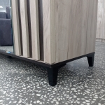 ШКАФ ПЛАТЯНОЙ "БРИОНА" (ДУБ КРАФТ СЕРЫЙ) 3