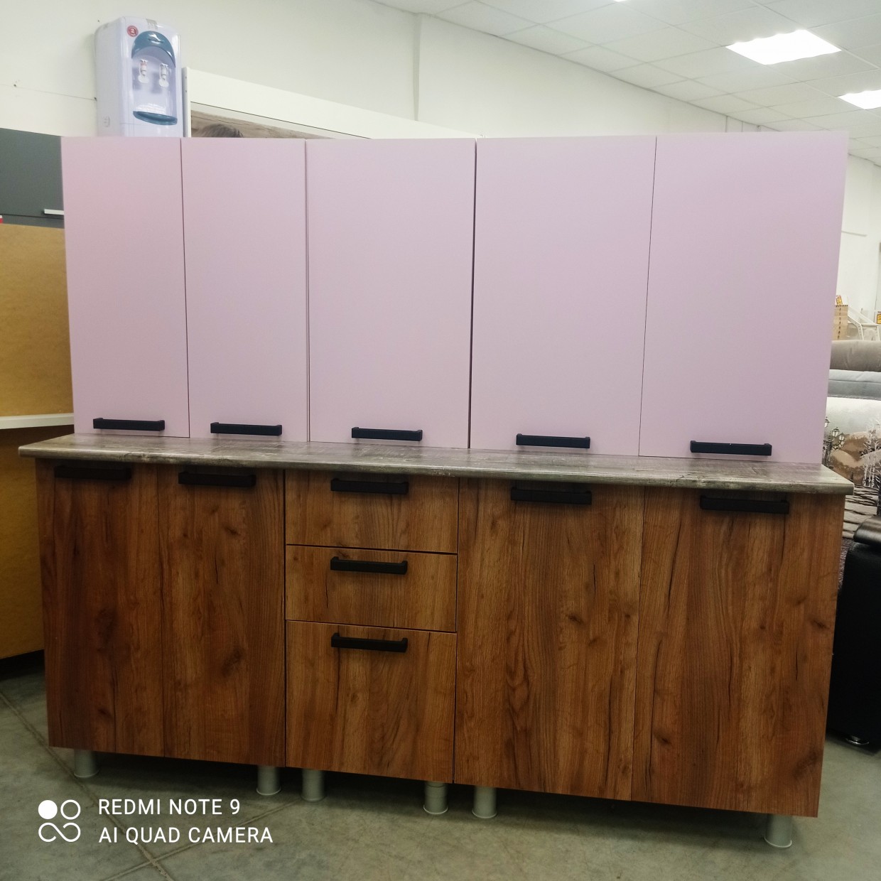 Кухня Диор 1,8м. Лаванда/Крафт табачный Кухня Диор 1,8м. Лаванда/Крафт табачный