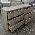 КОМОД "НОРД" №7 (ДУБ КРАФТ СЕРЫЙ) 0