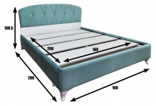 КРОВАТЬ "АДЕЛИНА" 1