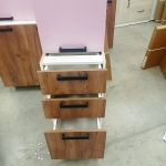 Кухня Диор 1,8м. Лаванда/Крафт табачный 3 Кухня Диор 1,8м. Лаванда/Крафт табачный 3